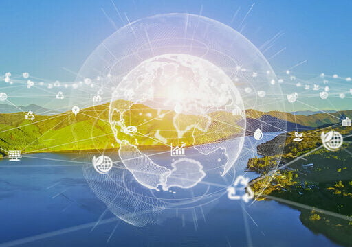 The intersection of Sustainability and Digital Transformation cover