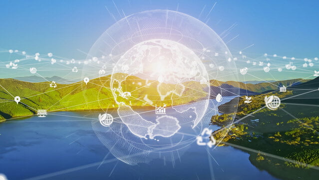 The intersection of Sustainability and Digital Transformation cover