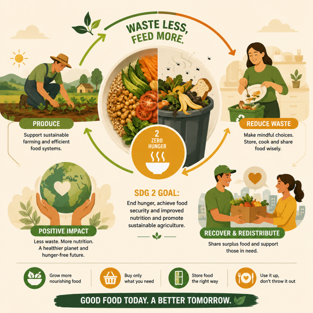 Food Waste and SDG 2 initiatives
