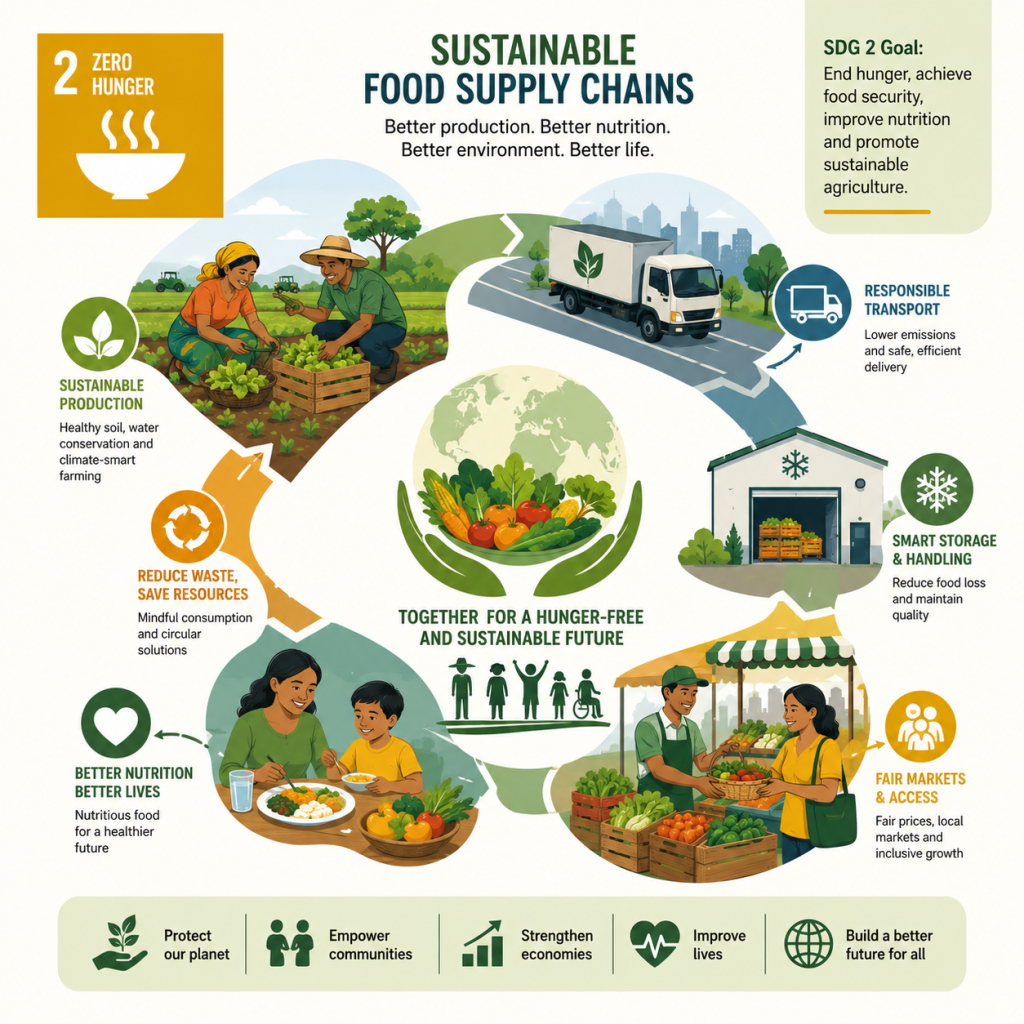 Sustainable Food Supply Chains and SDG 2