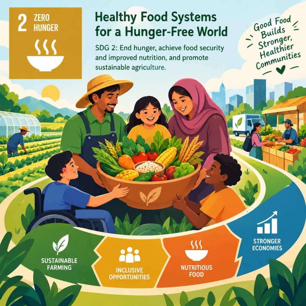Healthy Food Systems and SDG 2 COVER
