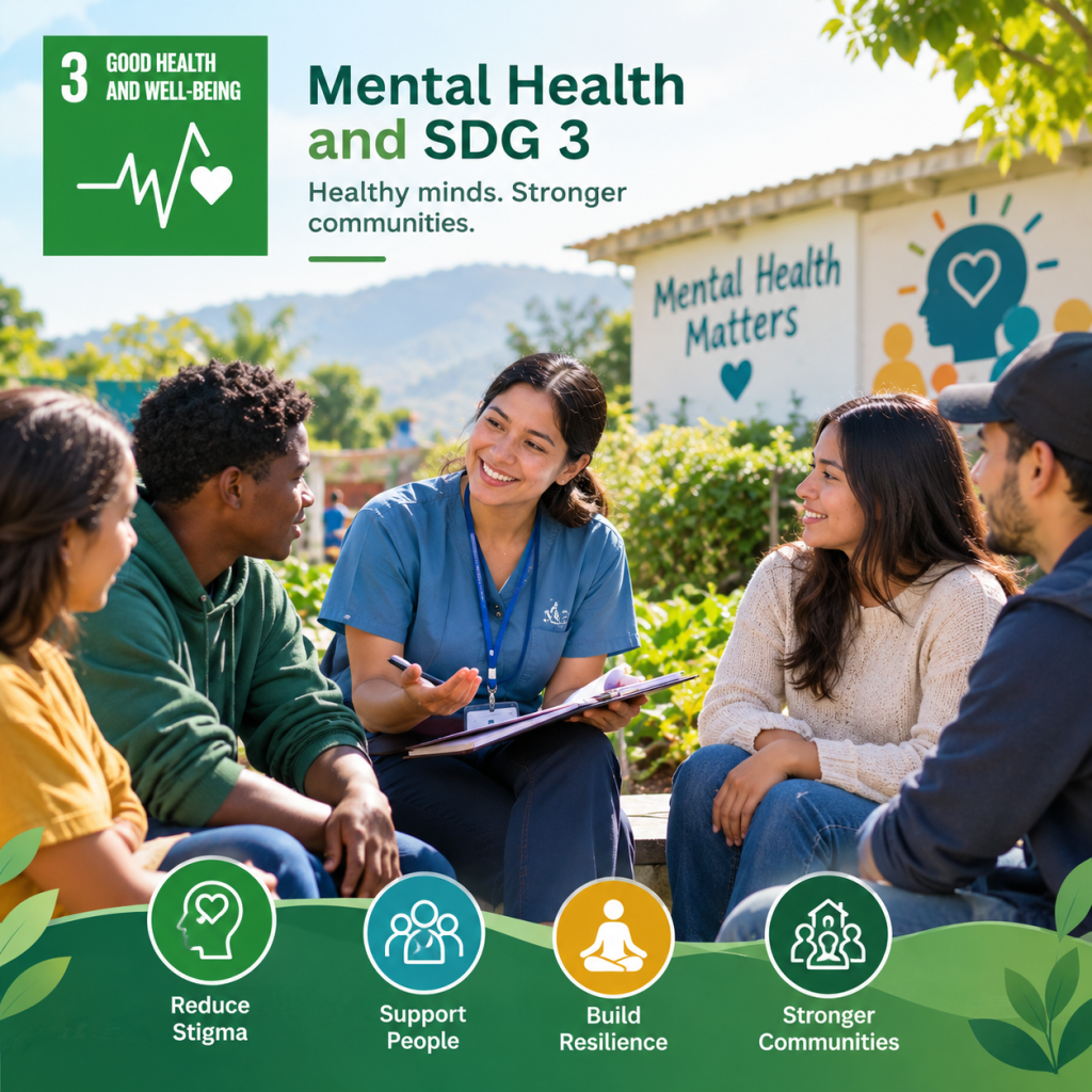 Mental Health and SDG 3 Building Healthier and More Resilient Communities